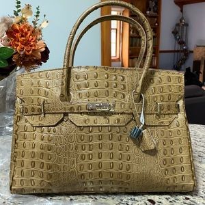 Vittoria Pacini Handbag - Genuine Leather Purse Great Condition